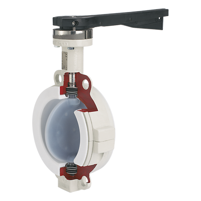Neotecha-K-NeoSeal Lined Valve Manual Actuator